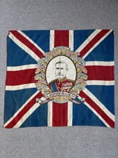 Vintage Sir Redvers Buller Victoria Cross Boer War Union Jack Flag Antique 1900s