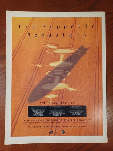 Led zeppelin remasters vintage - zeppelin,