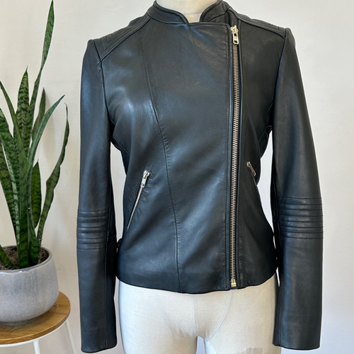 Reiss leather moto - reiss, jacket