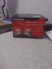 Ferguson AV3030R Wireless Audio/Video Link Sender Receiver Silver 2.4GHz Compact