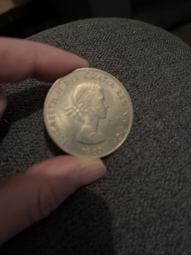 1965 churchill crown coin - 1965,