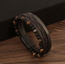 Multi Layer Brown Tiger Eye