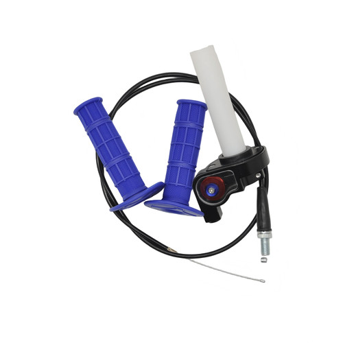 Blue pit dirt bike - dirt,