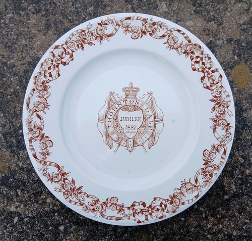 1887 queen victoria sepia - 1887,