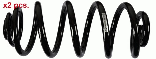 Pcs rear coil - coil, springs