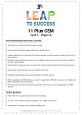 11+ ELEVEN PLUS Mock Exam