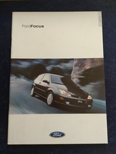 Ford Focus sedan Turnier Trend Ambiente Ghia brochure 03.2000