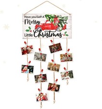 Christmas Card Holder Wooden