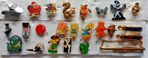 Job lot interesting enamel - lot,