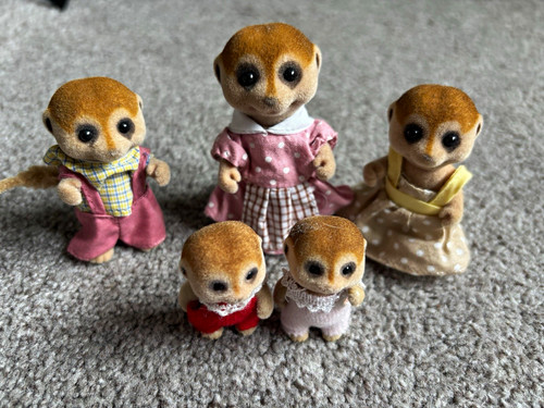 Sylvanian families meerkat - families,