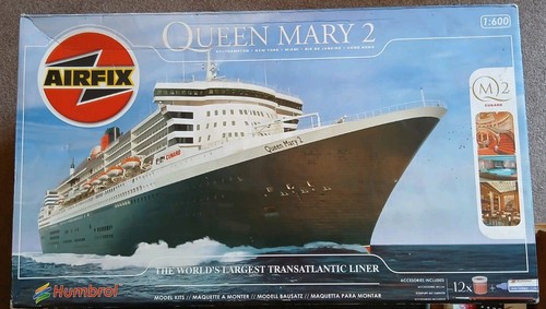 Airfix 600 scale queen mary - airfix,