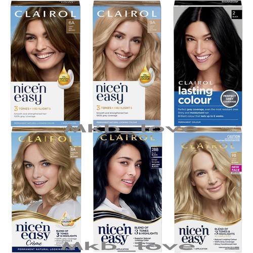 Clairol nice easy hair - 2, x