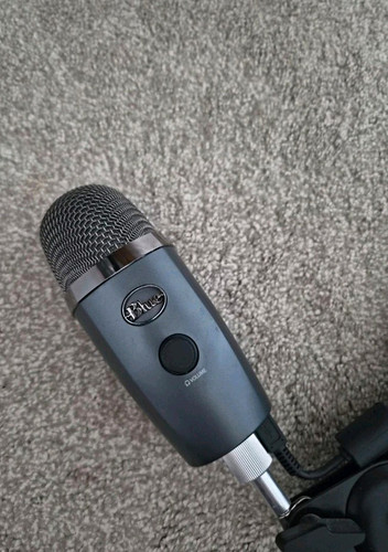 Bhie computer usb microphone - computer,