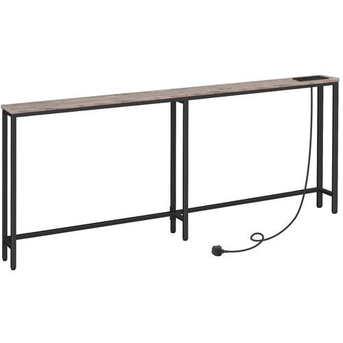 Console table with charging - console,