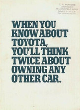 Toyota Late 1970s UK Market Corporate Sales Brochure Celica Corolla