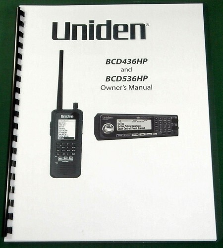 Uniden bcd436hp bcd536hp - bcd436hp,