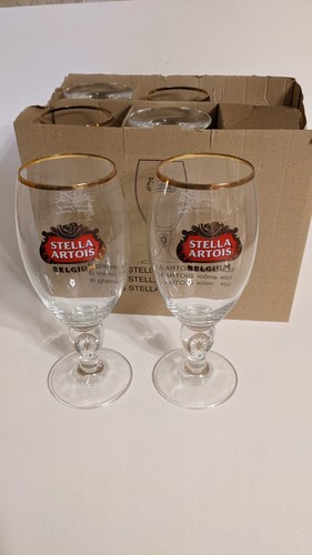 Stella artois beer glasses - beer,