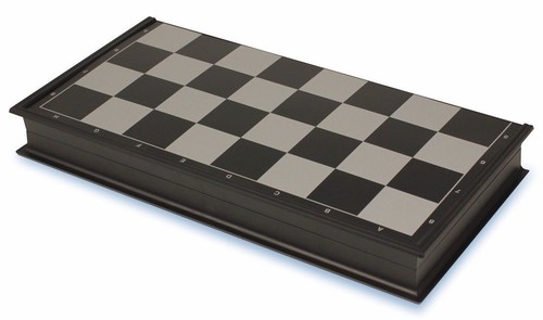 Magnetic folding chess - , board