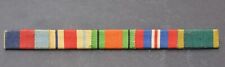 WW2 Medal Ribbon Bar ~ 39-45, Africa Star, Defence, War & TA Efficiency