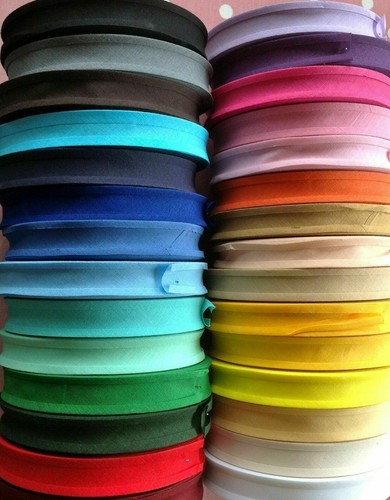 Cotton bias binding - binding, rolls