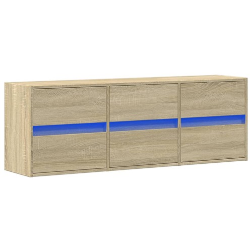 Wall cabinet with led - tv,