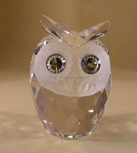 Swarovski crystal owl large - crystal,