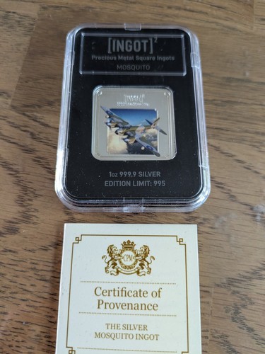 Raf mosquito silver square - silver,