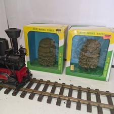 2 x  G SCALE TREES 1:22.5 G GAUGE GARDEN RAILWAY MODEL REALISTIC SCENERY