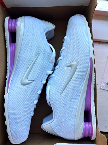 Nike shox white - nike, white/purple