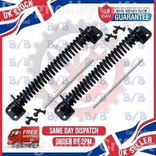 2 LARGE 10" GATE SPRINGS BLACK