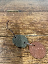 Pair British Army WW2 Dog Tags