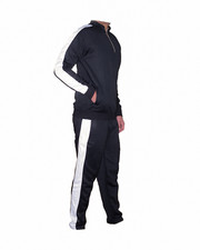 Men Tracksuit Black & White