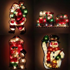 Christmas silhouette lights - christmas,