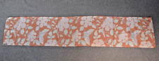 Jim Thompson Scarf Thailand Silk Floral Artwork 30.5cm x 147.5cm Vintage RARE