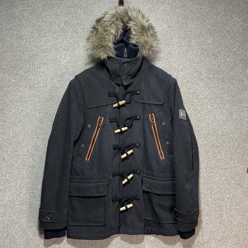 Superdry duffle coat mens - mens, xl