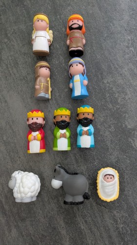 Happyland nativity set - nativity,