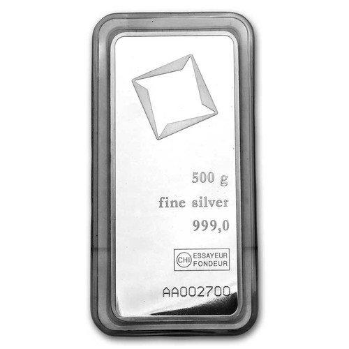 500 gram silver bar - bar,