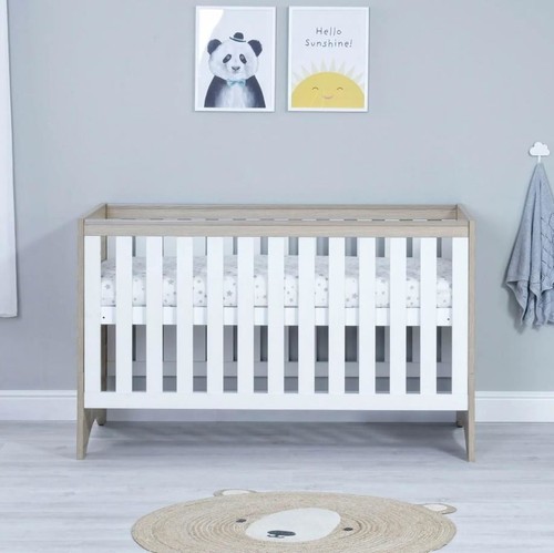 Veni cot bed white oak - cot,
