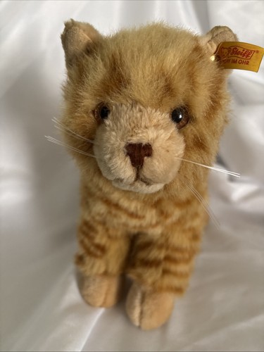 Vintage steiff tabby - tabby, cat