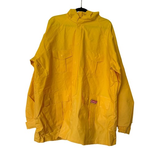 Coleman yellow rain suit - yellow,
