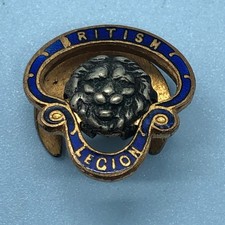 Original British Army Lapel Pin - British Legion