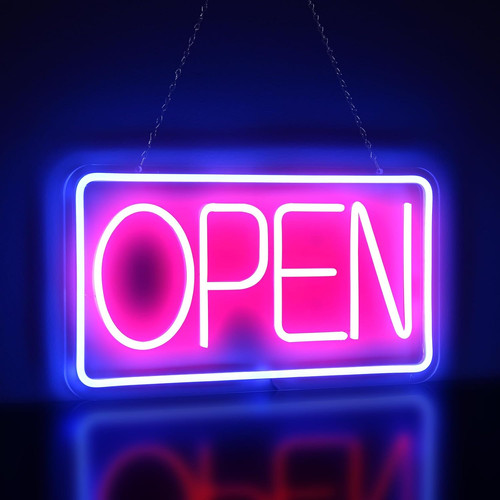 Open signs for - signs,