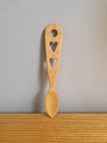 Lovespoon rustic handcarved - lovespoon., rustic.