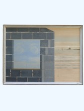 Range 1: Military View (1970) David Holt DUNGENESS Hythe ORIGINAL OIL PAINTING