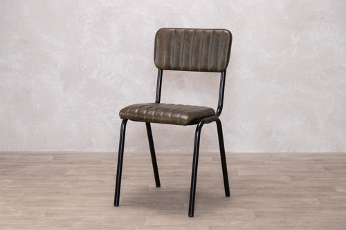 Genuine leather dining chair - dining,