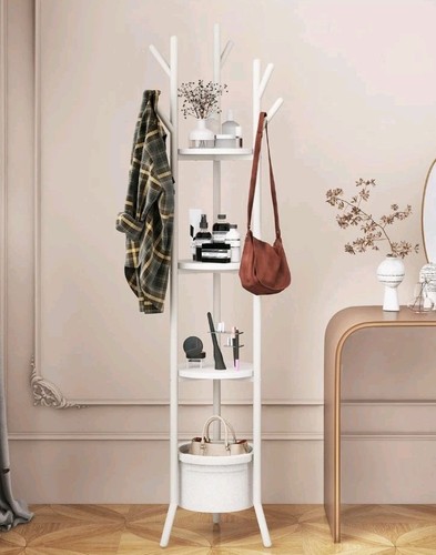 Freestanding coat rack with - freestanding, 3