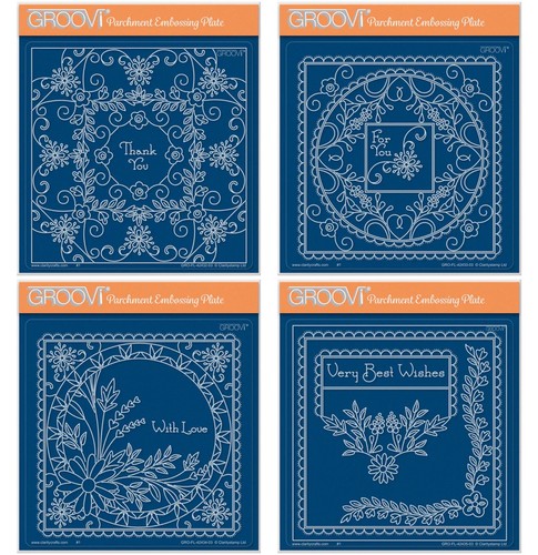Clarity stamps groovi plate - clarity, a5