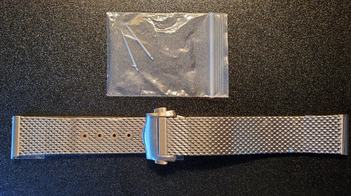 20mm braided stainless mesh - stainless,