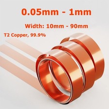 0.1mm-1mm Thick 99.9% Pure