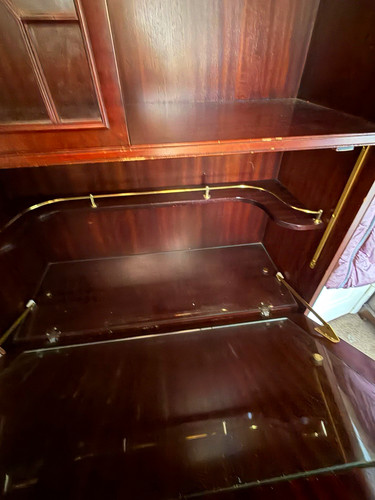 Vintage retro wood glass - wood,
